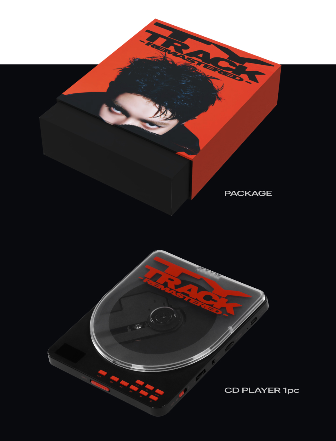 2026 TAEYONG CONCERT [TY TRACK - REMASTERED] OFFICIAL MD - CD Player Set