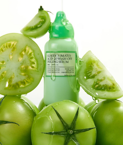 [Pore/Mild Peeling] Fully Green Tomato Acid 20 Wash-Off Peeling Serum 50ml
