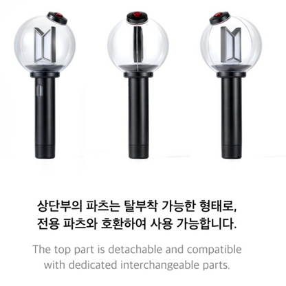 BTS OFFICIAL LIGHT STICK VER.4 / CRADLE / PARTS