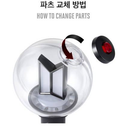 BTS OFFICIAL LIGHT STICK VER.4 / CRADLE / PARTS