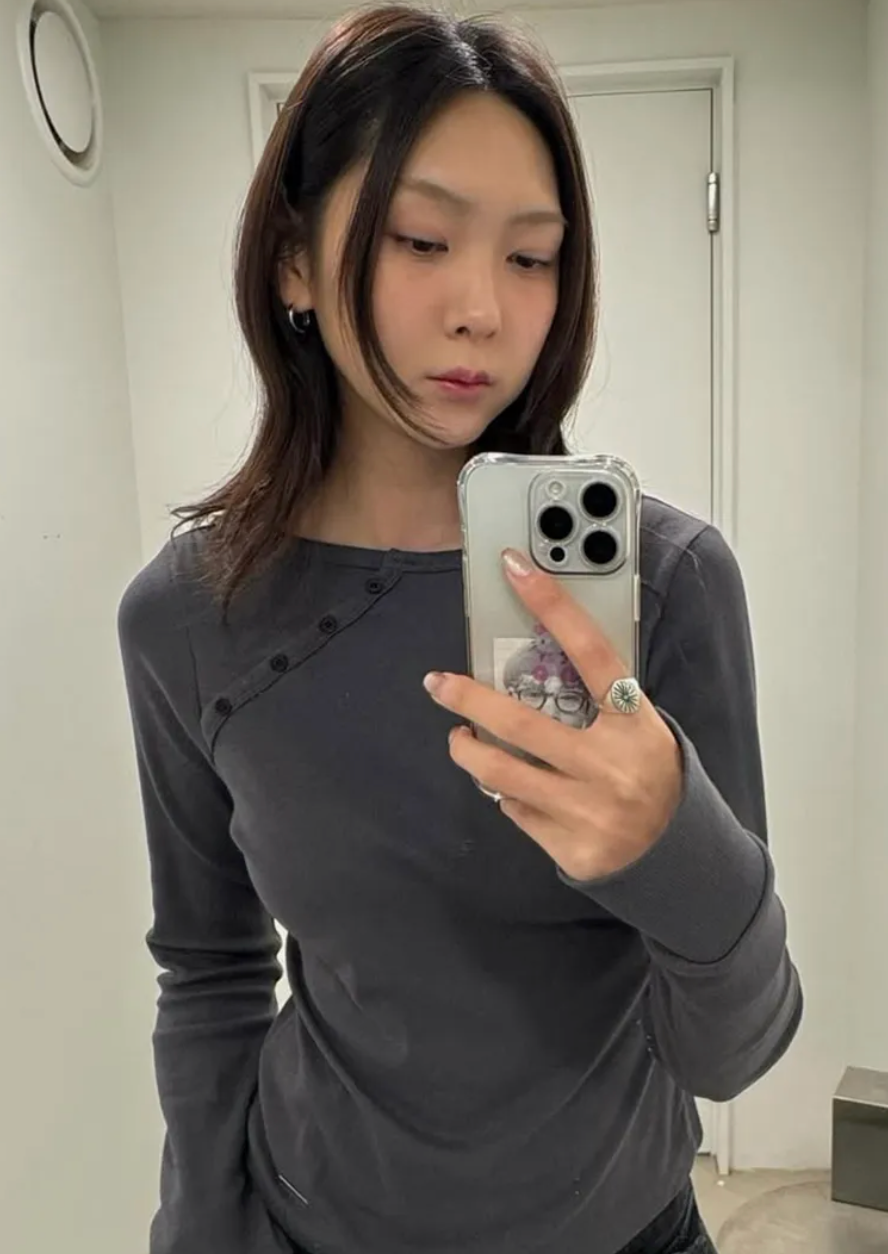 MISEKI Seoul - Slash button long sleeves