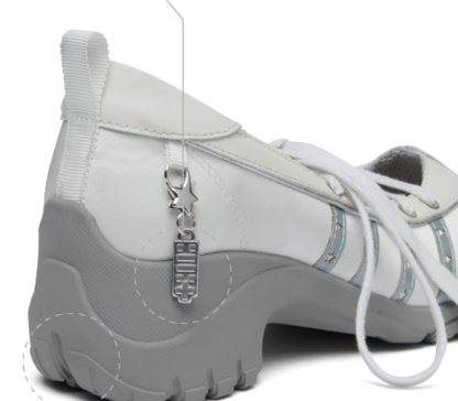 ILLIT x ROCKFISH WEATHERWEAR -  BLISS HEEL LACEUP SNEAKERS