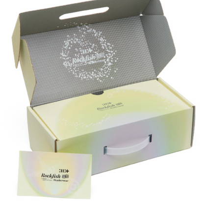 ILLIT x ROCKFISH WEATHERWEAR -  BLISS HEEL LACEUP SNEAKERS