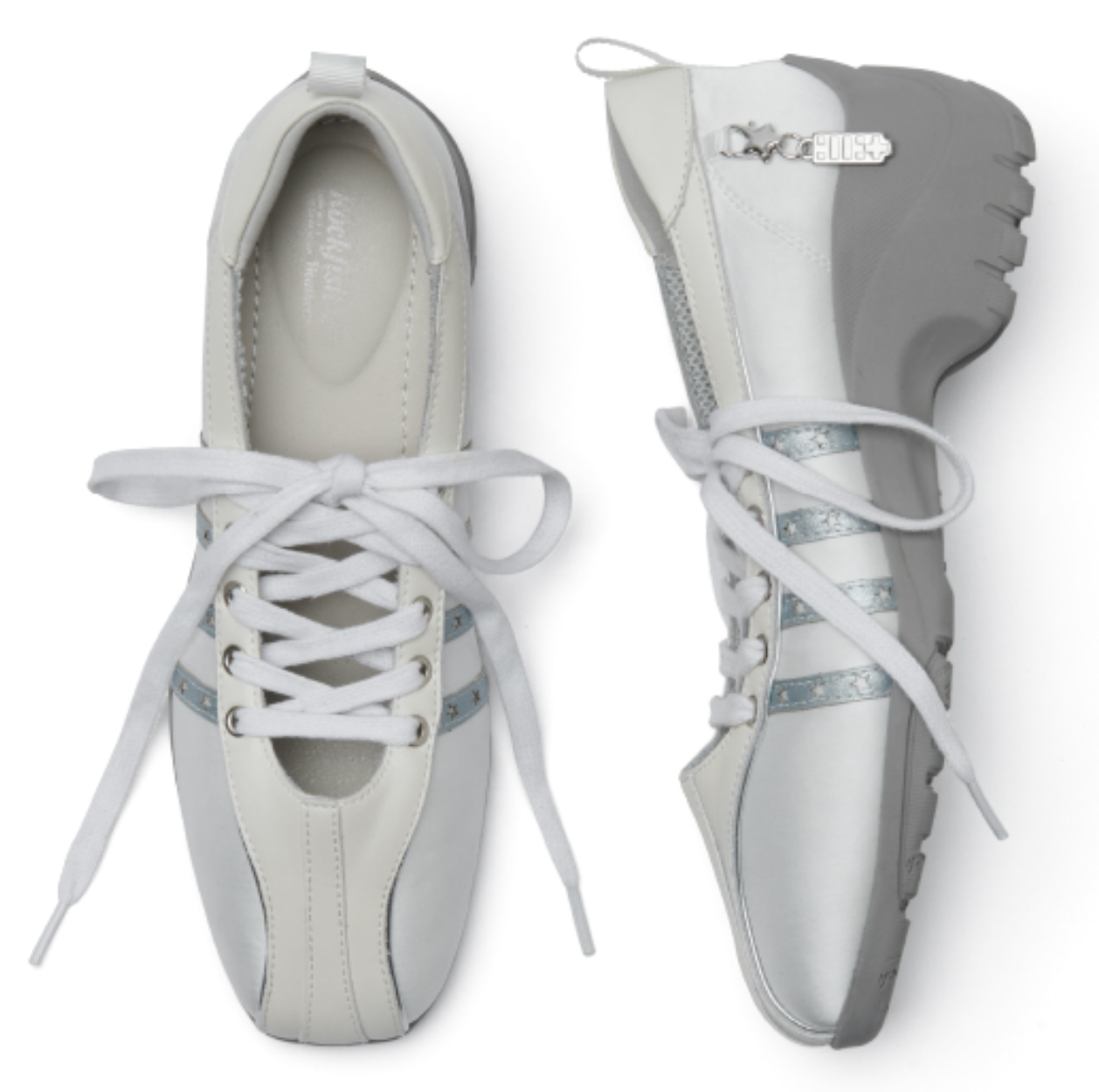 ILLIT x ROCKFISH WEATHERWEAR -  BLISS HEEL LACEUP SNEAKERS