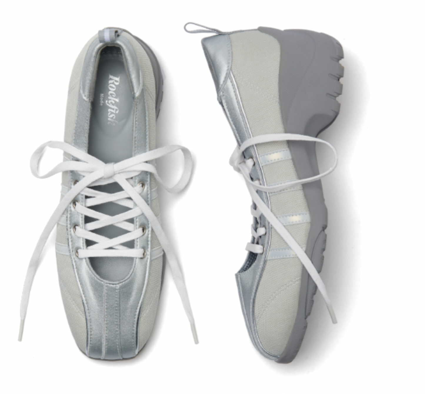 ILLIT x ROCKFISH WEATHERWEAR -  BLISS HEEL LACEUP SNEAKERS