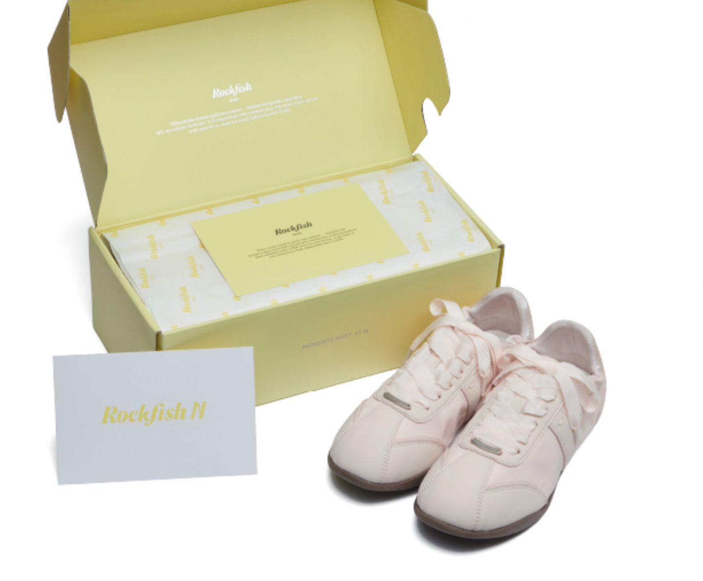 ILLIT x ROCKFISH WEATHERWEAR - SCRUNCH FLAT SNEAKERS