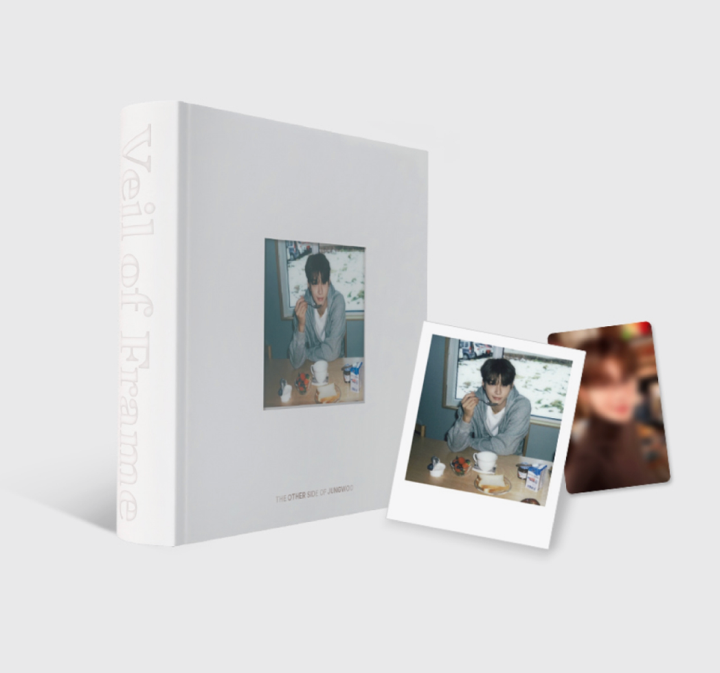 2026 JUNGWOO PHOTOBOOK [Veil of Frame] OFFICIAL MD -  PHOTO ALBUM
