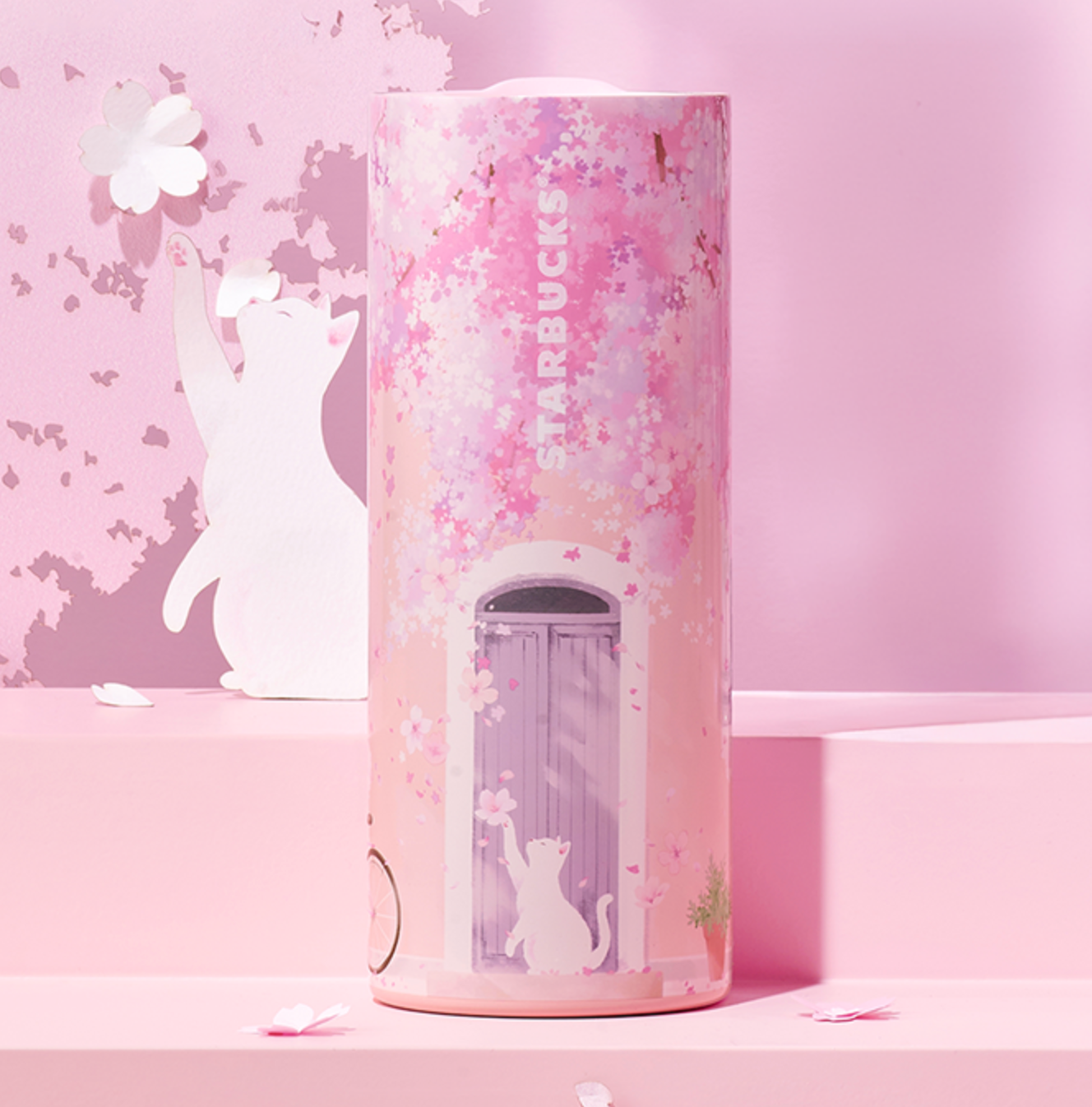 STARBUCKS KOREA - 2026 Cherry Blossom 'Blooming' Collection