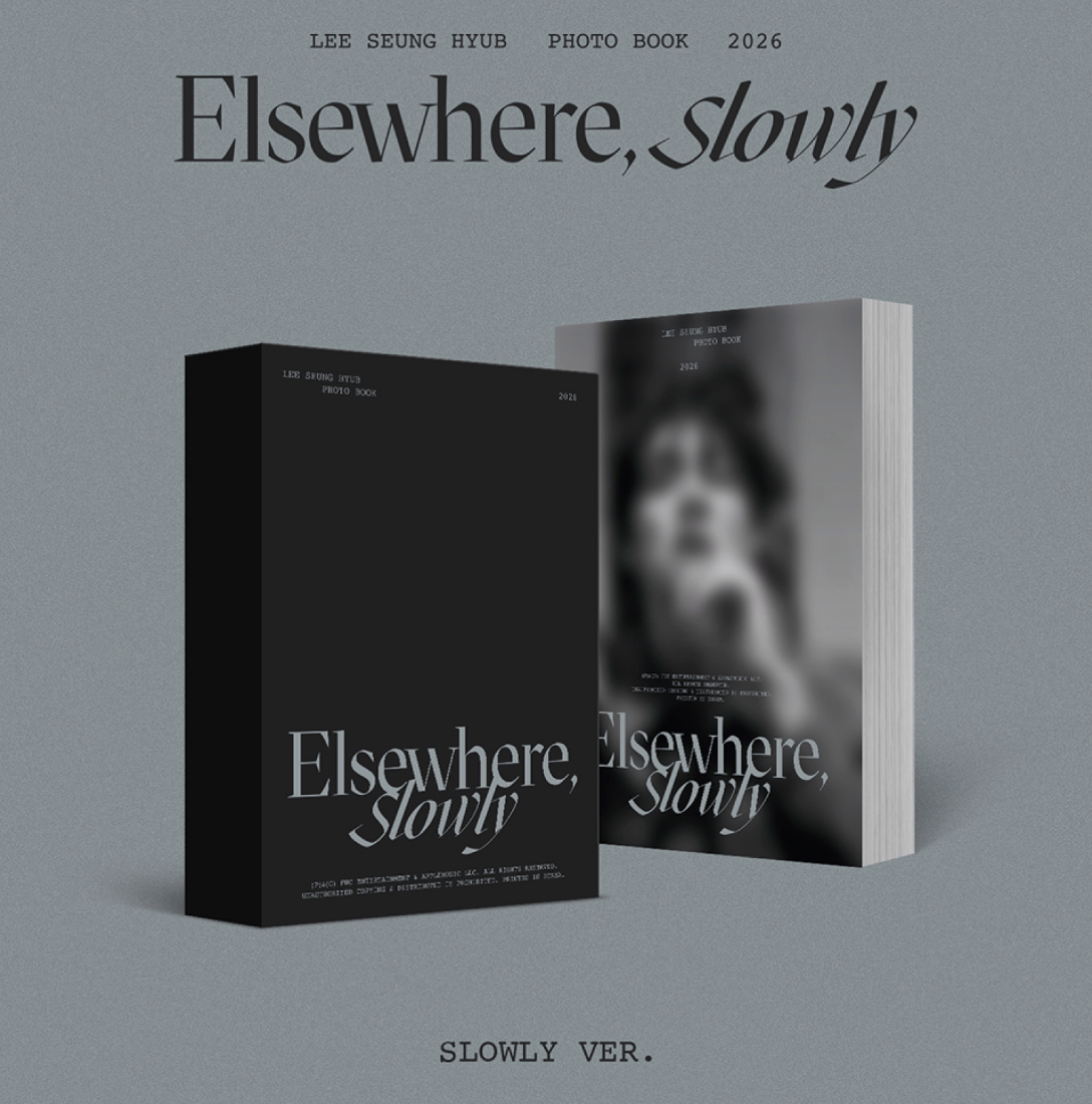 LEE SEUNG HYUB - Elsewhere, Slowly / 3RD PHOTO BOOK (Slowly Ver.)