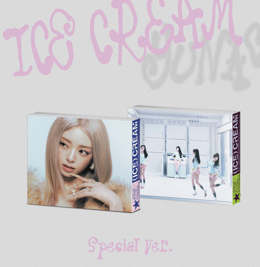 (ITZY) Yuna - 1st Mini Album Ice Cream (Special ver. - Random)