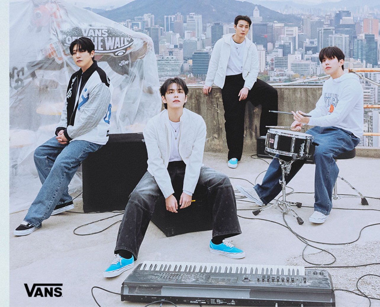 Day 6 X Vans Premium Authentic 44 Seoul Sneakers