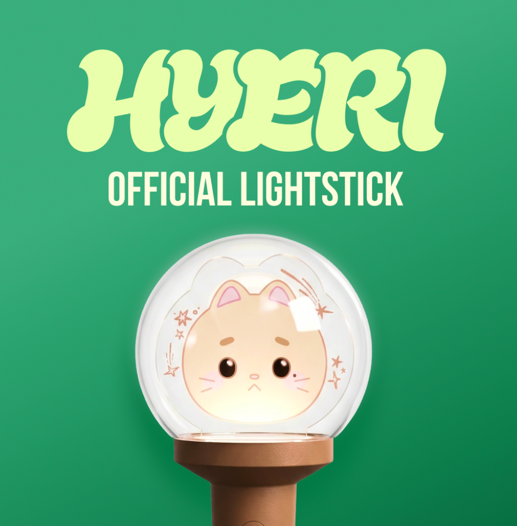 2026 HYERI FANMEETING OFFICIAL LIGHT STICK