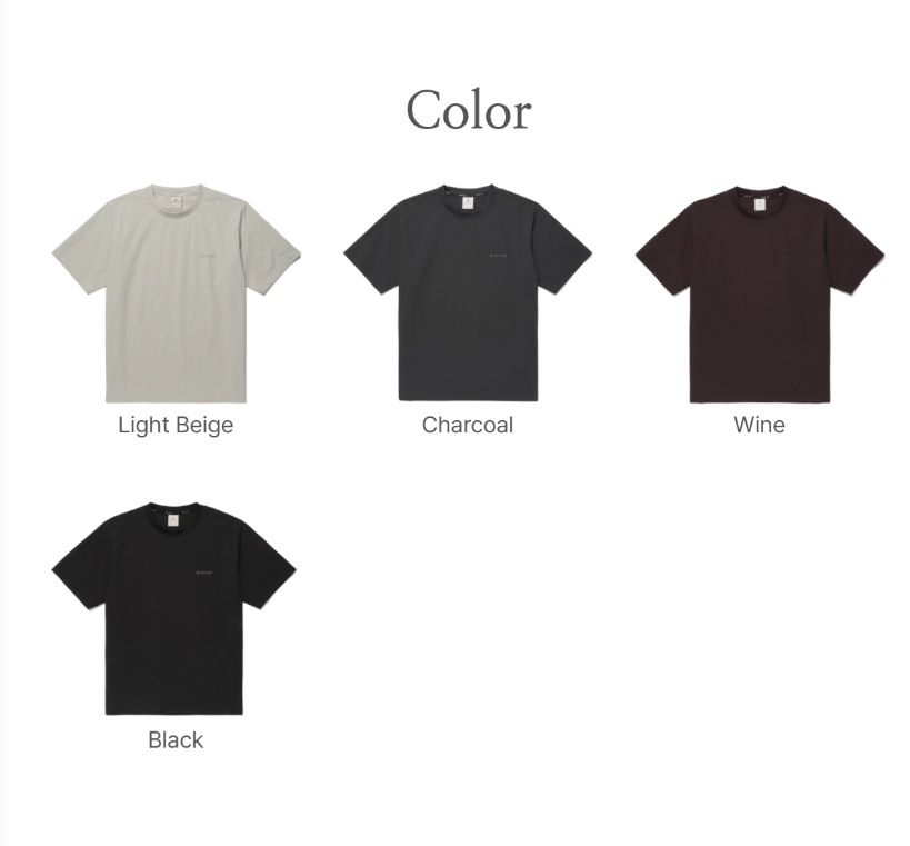 [BTS V Pick] 26SS Snow Peak  Lightweight Cordura Short Sleeve T-shirt