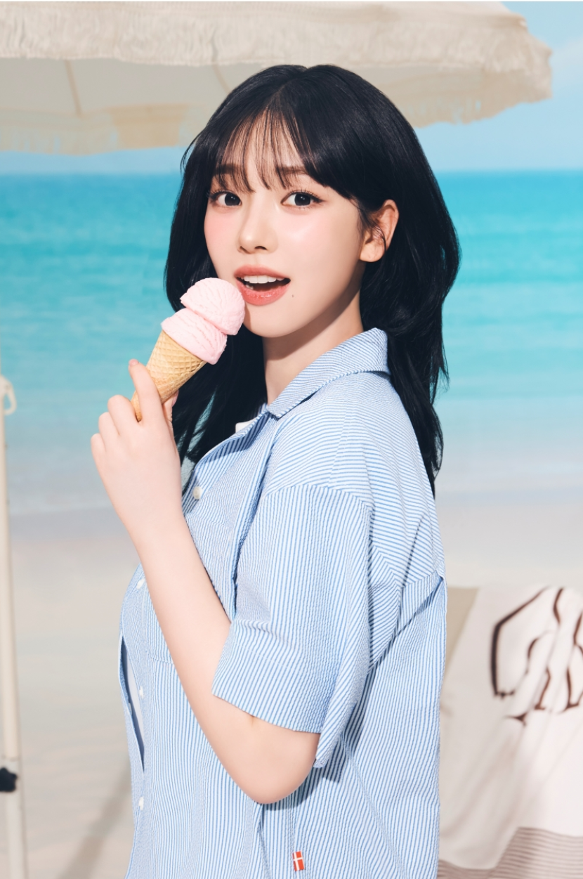 [Aespa Karina PIck] 26 Summer Nordisk Seersucker Short Sleeve Shirt - W