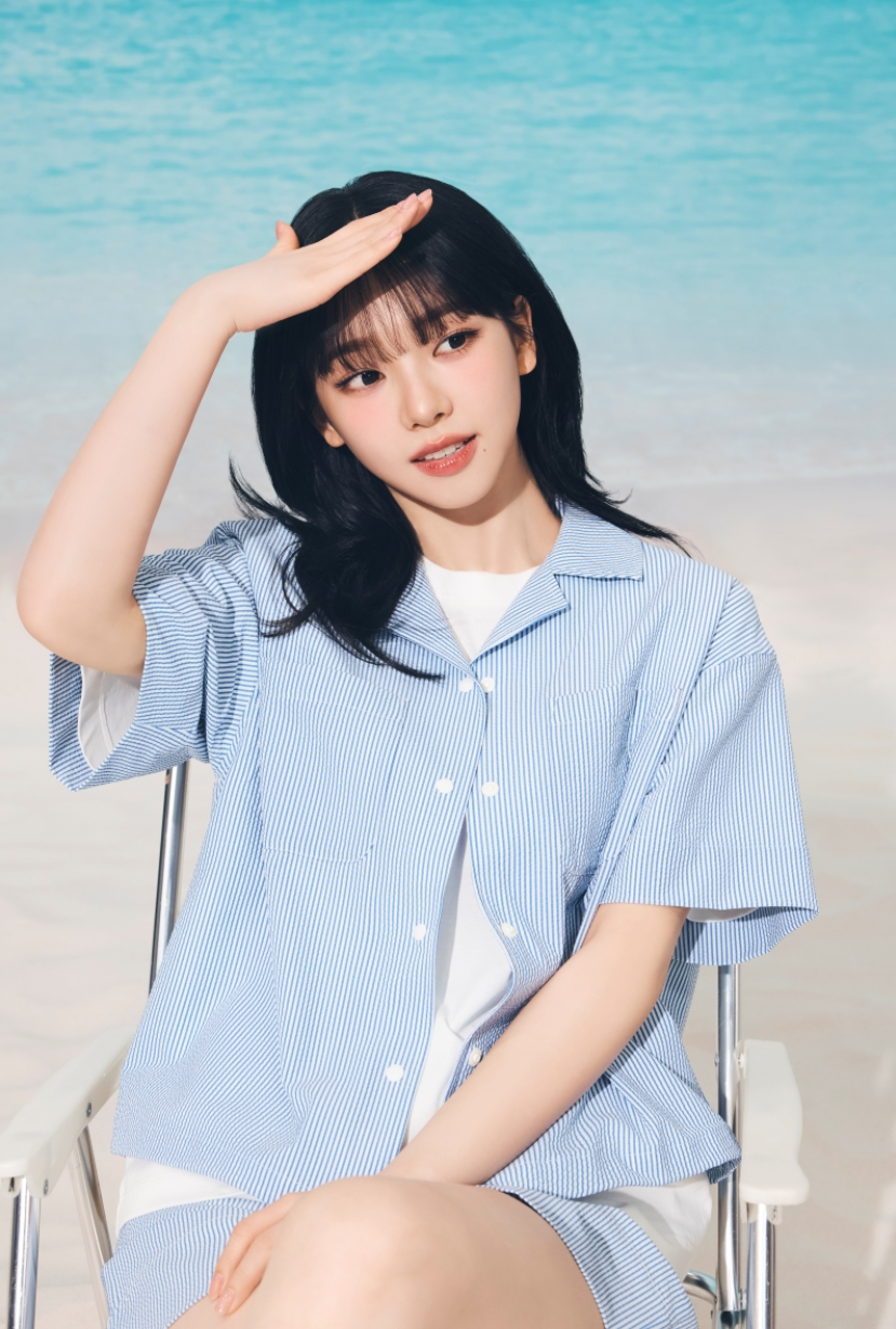 [Aespa Karina PIck] 26 Summer Nordisk Seersucker Short Sleeve Shirt - W
