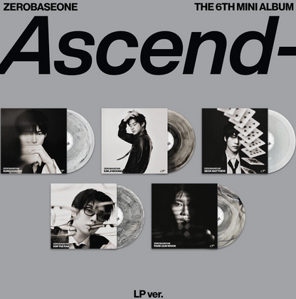 ZEROBASEONE - [Ascend-] / The 6th Mini Album - (Random - Vinyl LP)