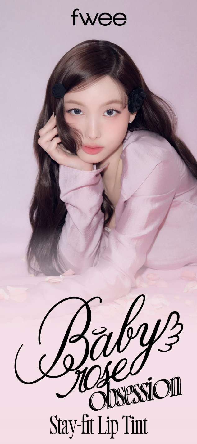 [Twice Nayeon Pick] FWEE Baby Rose Obsession Stay Fit Tint