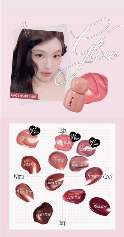[Twice Nayeon Pick] FWEE Baby Rose Obsession Stay Fit Tint