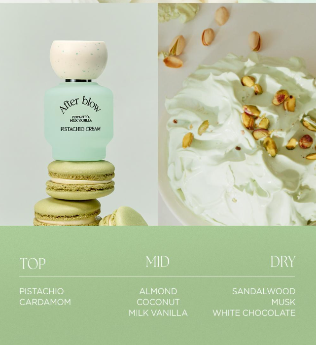 [Day6 Wonpil Pick] Afterblow Pistachio Cream Solid/Eau De Parfum with Gift (Check the Description)