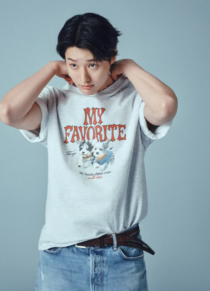 [Woodz Worn] Fila My T-Shirt (Unisex Semi-Oversized Fit)