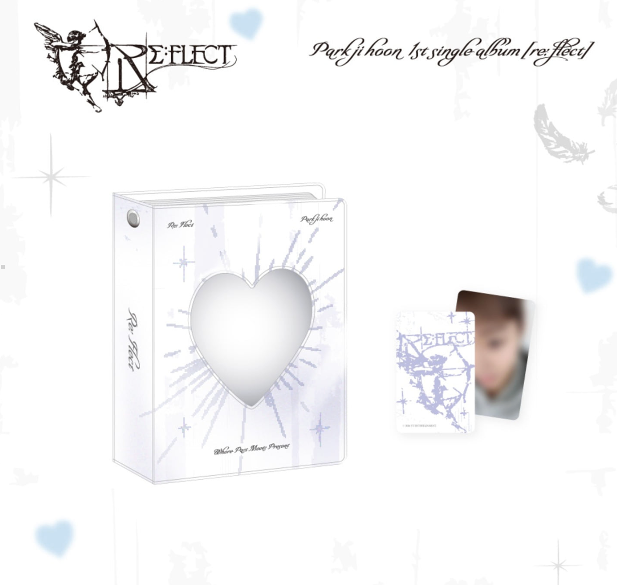 PARK JI HOON - 1st Single Album [REFLECT] OFFICIAL POP-UP MERCH MD