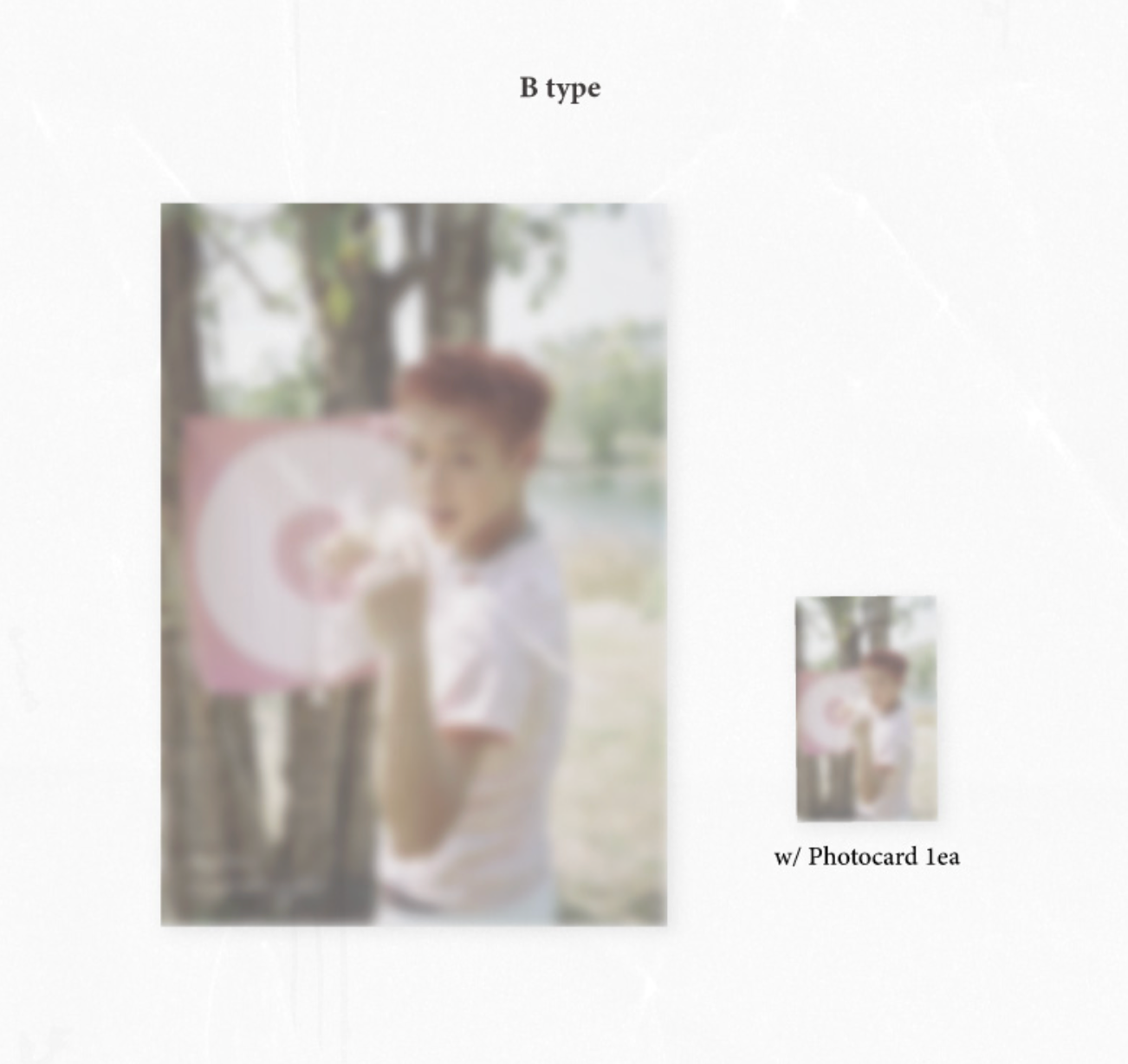 PARK JI HOON - 1st Single Album [REFLECT] OFFICIAL POP-UP MERCH MD