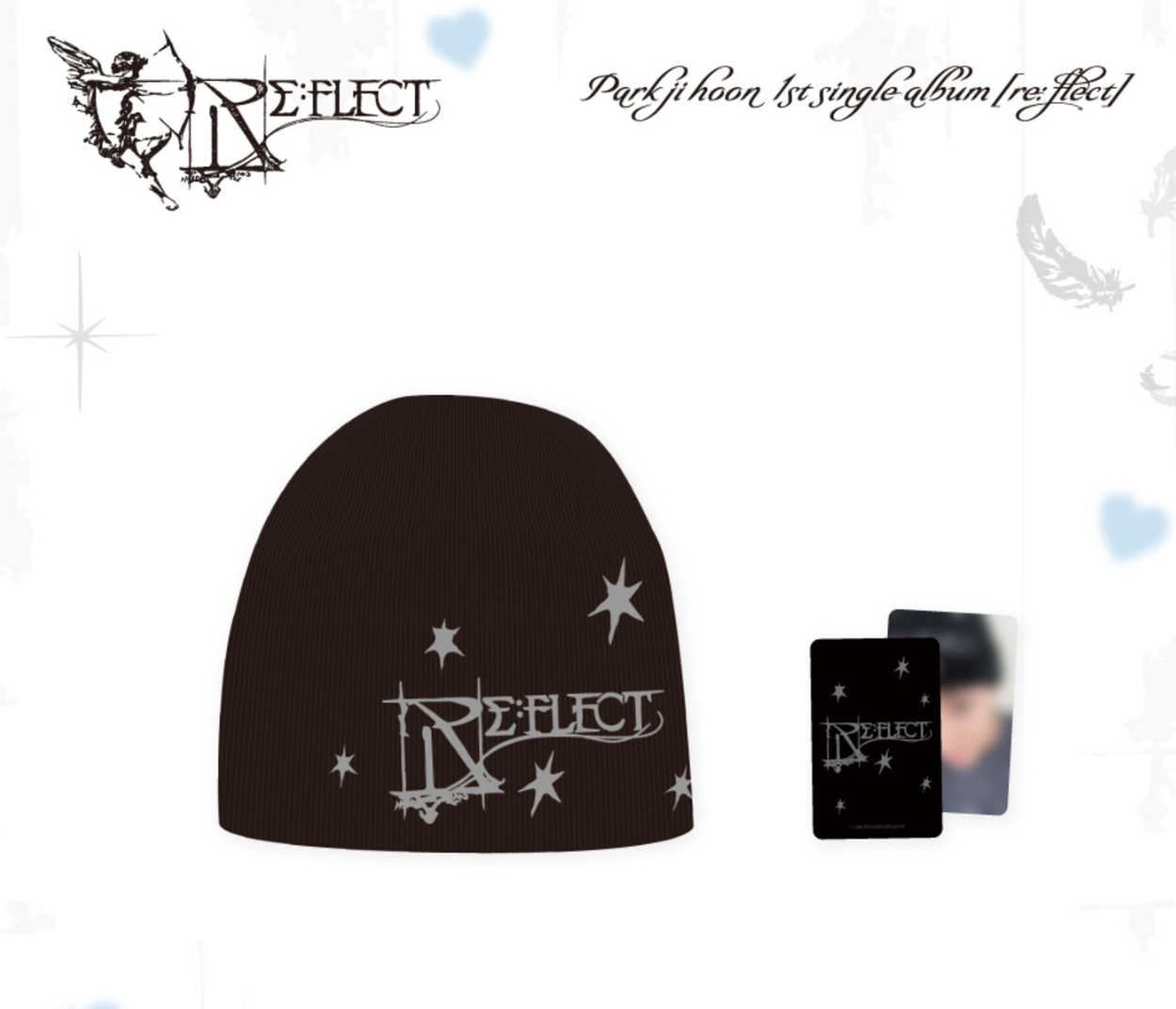 PARK JI HOON - 1st Single Album [REFLECT] OFFICIAL POP-UP MERCH MD