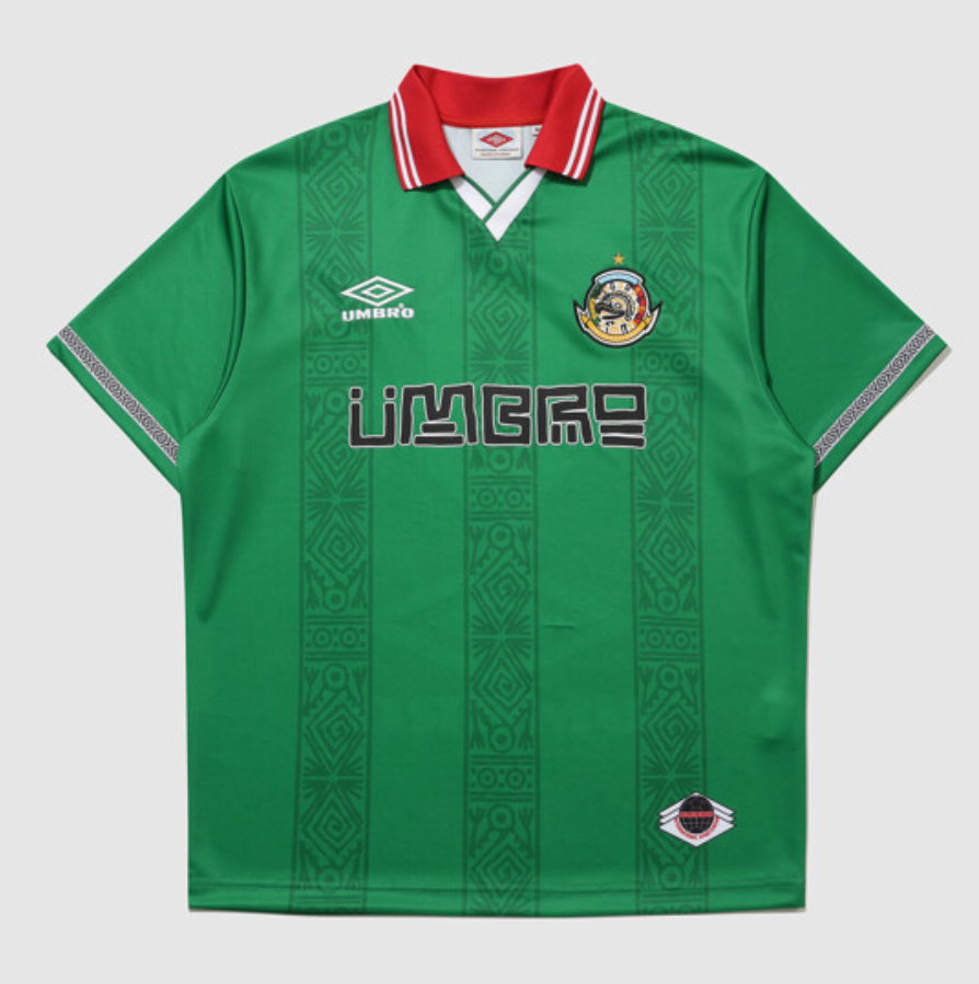 [UMBRO X NCT WISH] HBL Star Champ MEX Short Sleeve Soccer Jersey Green