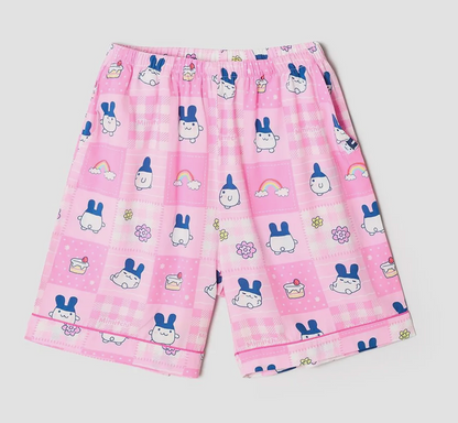 Tamagotchi - Y2K Patchwork Short Sleeve Pajamas