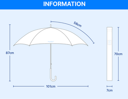 ALMOST BLUE [The Boyz Eric] SIGNATURE LONG UMBRELLA