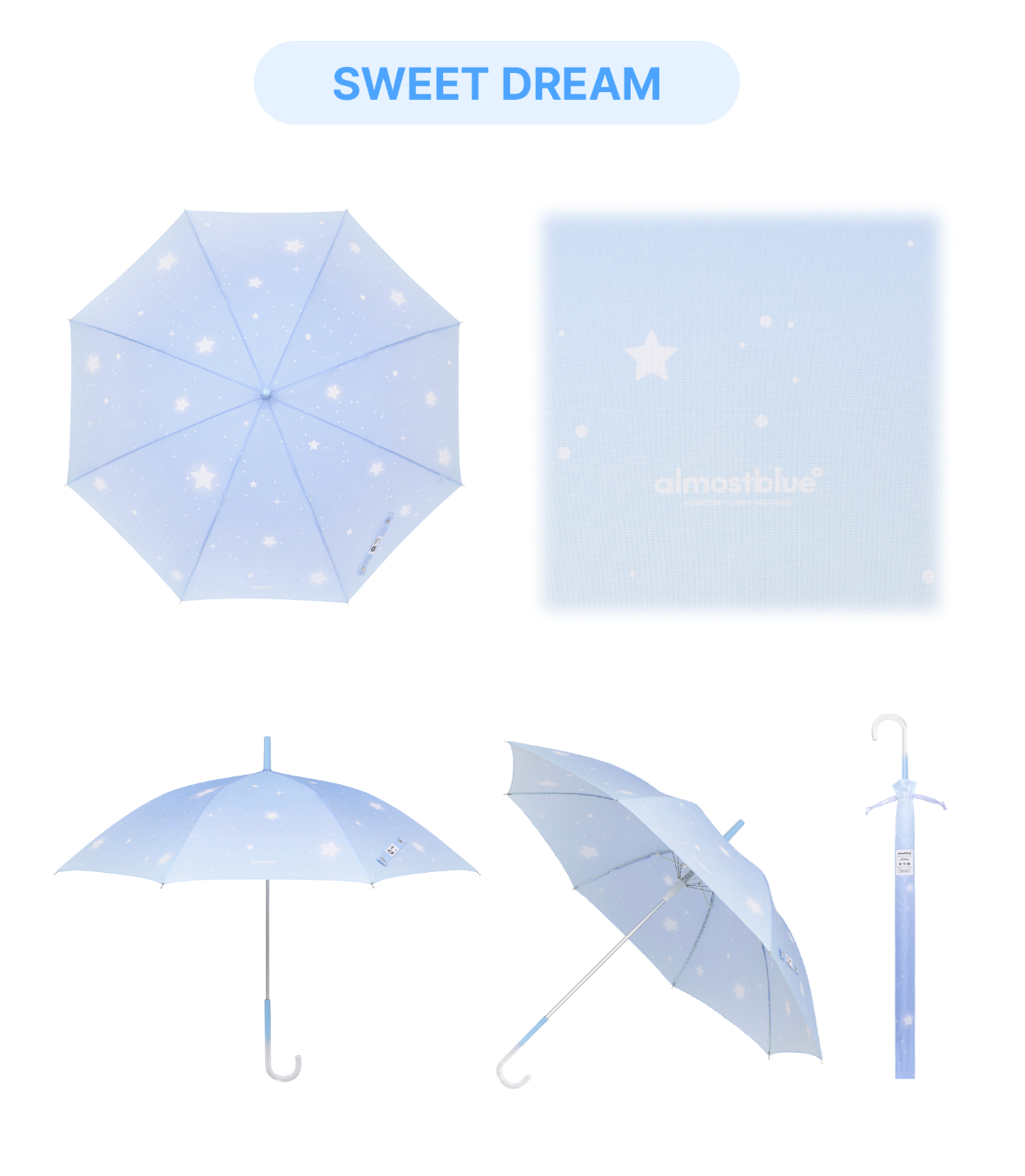 ALMOST BLUE [The Boyz Eric] SIGNATURE LONG UMBRELLA