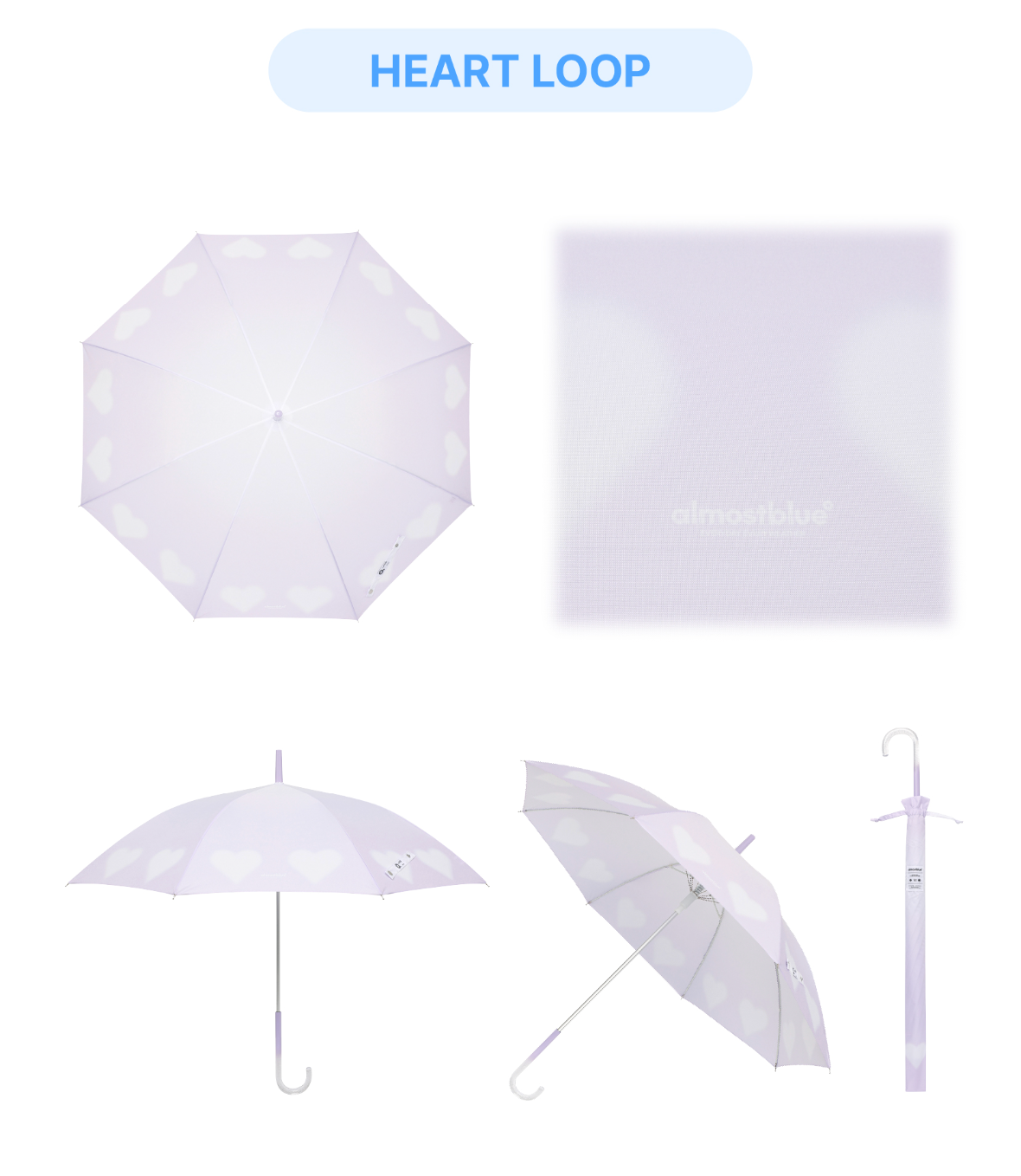ALMOST BLUE [The Boyz Eric] SIGNATURE LONG UMBRELLA
