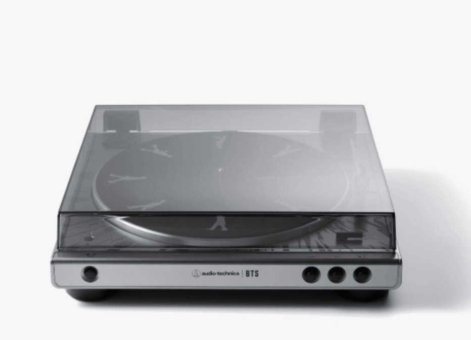 BTS x Audio Technica - Turntable (AT-LP60XBT BTS EX) & Bluetooth Headphones