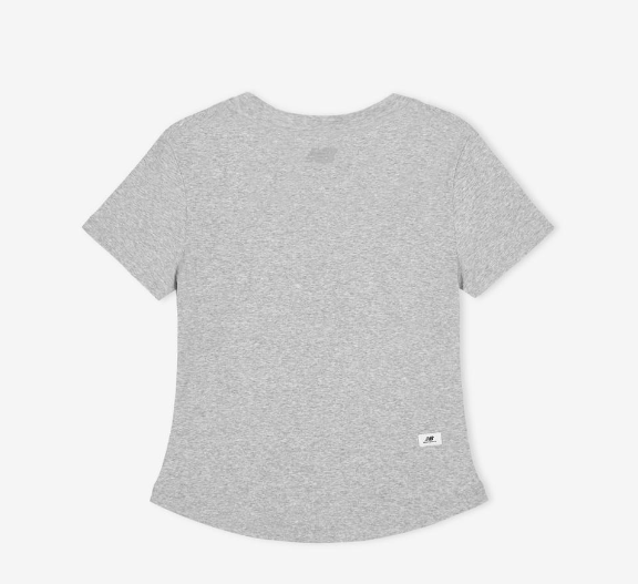 [Aespa Winter Worn] New Balance Women Essential Fitted Short Sleeve Tee (Slim Fit)