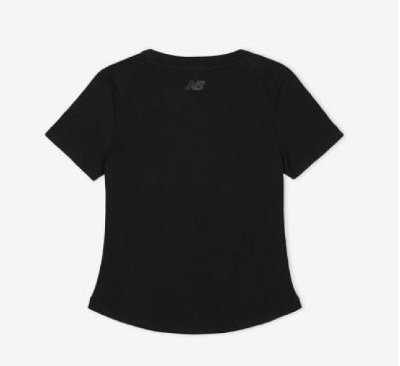 [Aespa Winter Worn] New Balance Women Essential Fitted Short Sleeve Tee (Slim Fit)