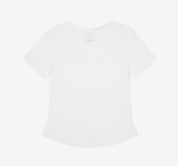 [Aespa Winter Worn] New Balance Women Essential Fitted Short Sleeve Tee (Slim Fit)