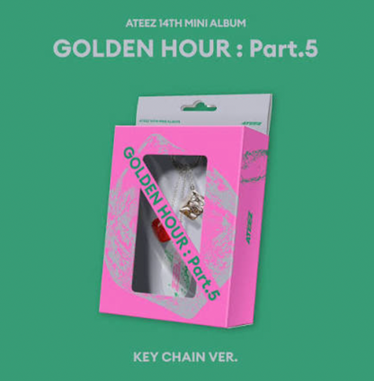 ATEEZ - GOLDEN HOUR : Part.5 / 14TH MINI ALBUM (KEY CHAIN Ver.)