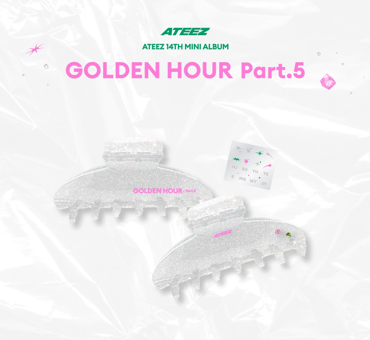 ATEEZ - POP-UP STORE [GOLDEN HOUR : Part.5] Official Merch MD