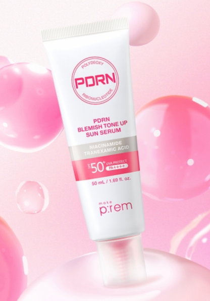 [PARK JIHOON PICK] MAKE P:REM PDRN Blemish Tone Up Sun Serum 50ml (+ FREE 20ml )