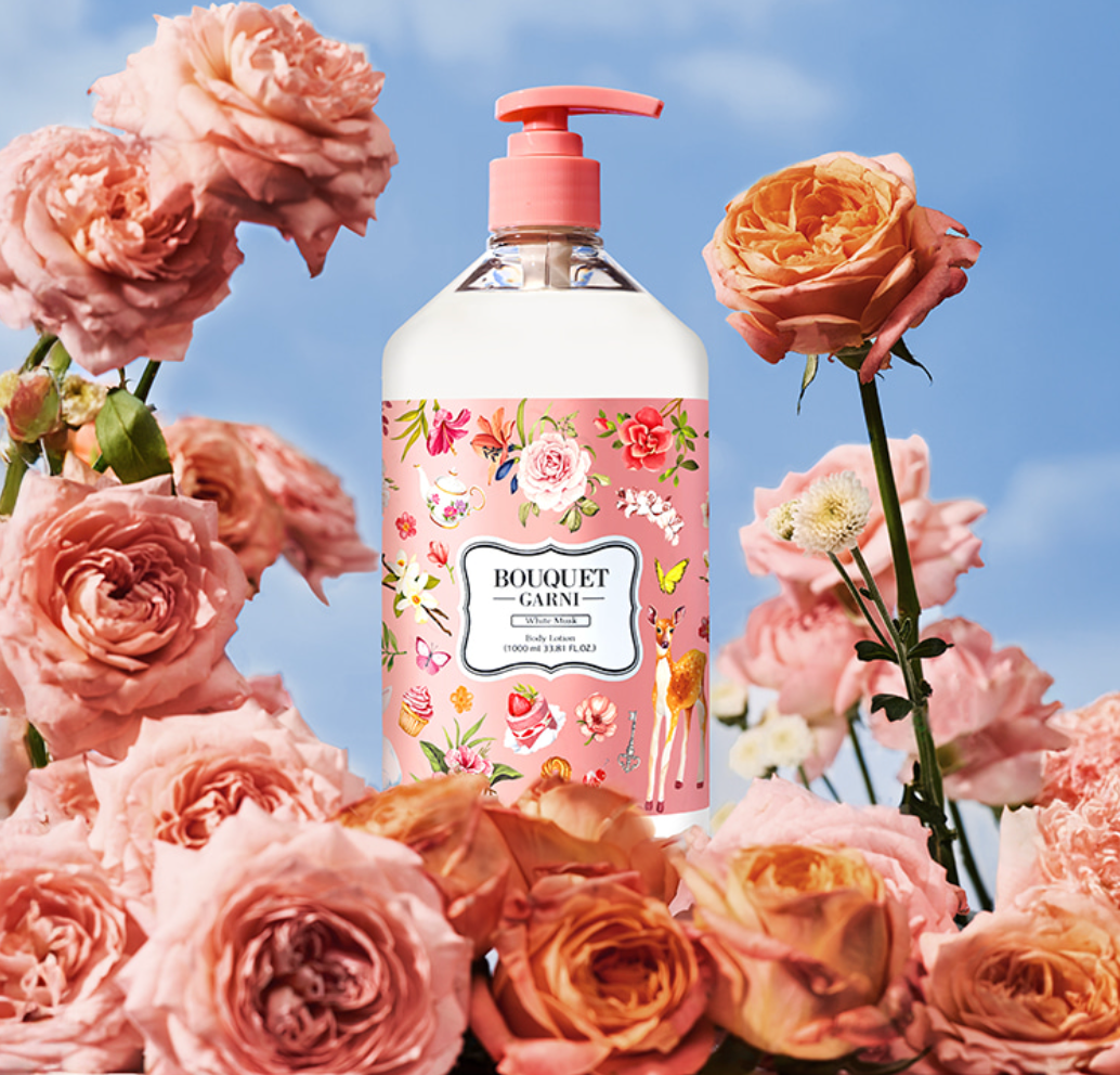 [LE SSERAFIM CHAEWON PICK] BOUQUET GARNI GLOW PERFUMED LINE BODY WASH & LOTION