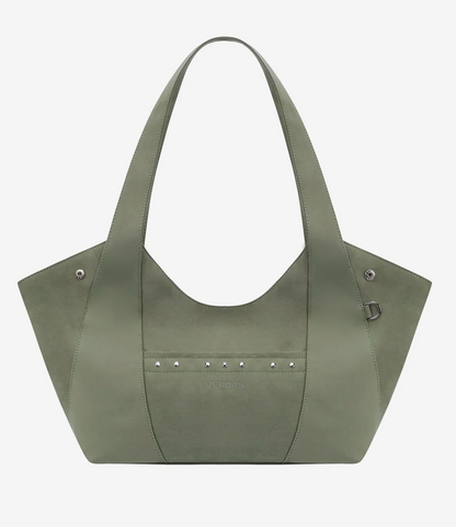 BURDEN - Aube Suede Shopper Bag