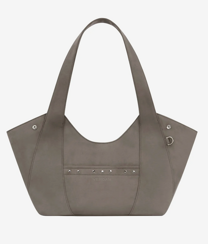 BURDEN - Aube Suede Shopper Bag