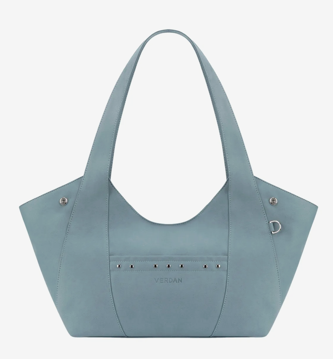 BURDEN - Aube Suede Shopper Bag