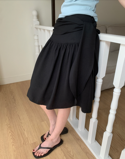 Delight Moon - Sophy Wrap Midi Skirt
