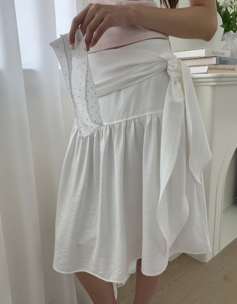 Delight Moon - Sophy Wrap Midi Skirt
