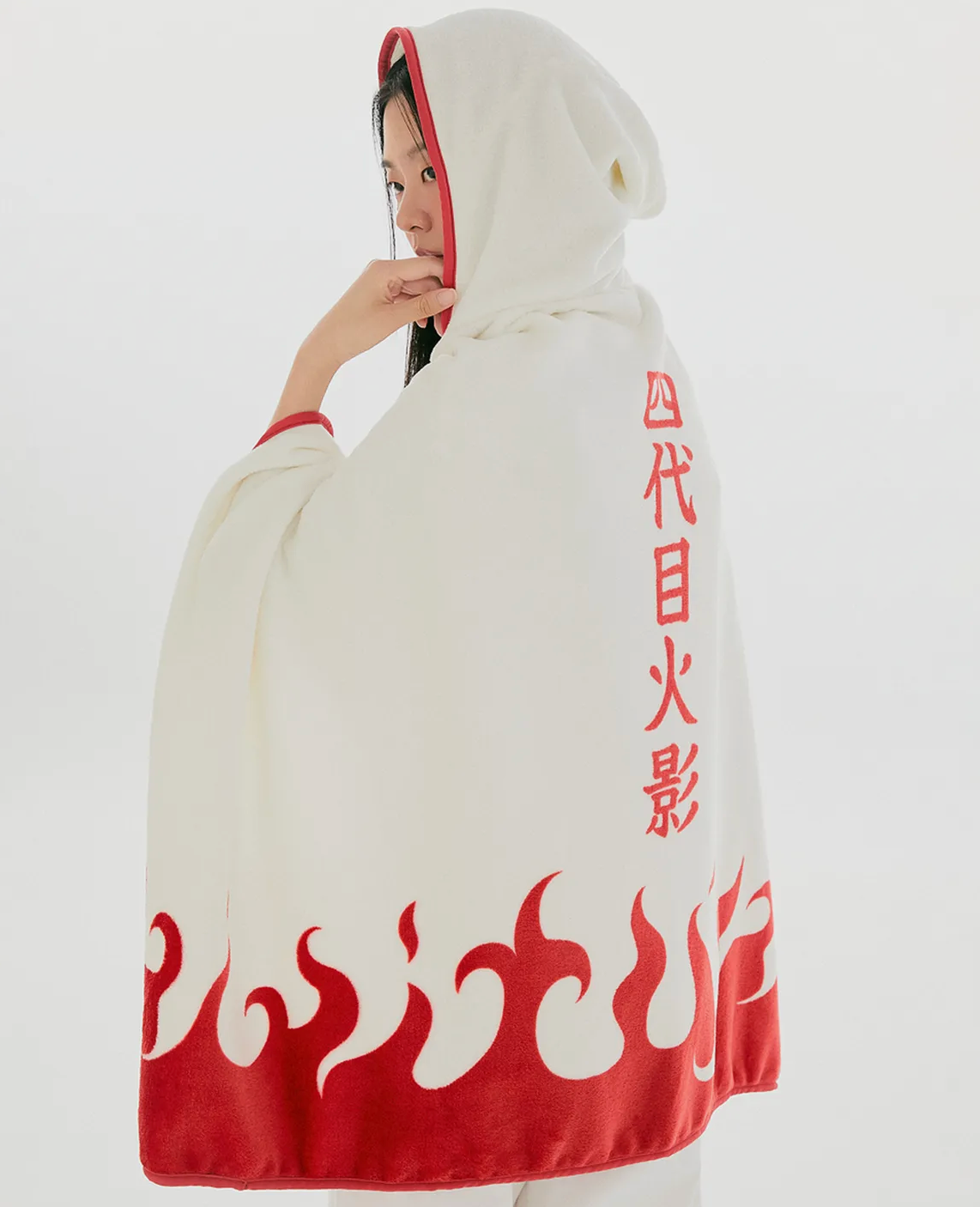 SPAO x NARUTO - Hooded Blanket