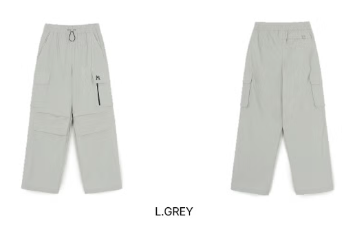 [Aespa Karina PICK] MLB Gorpcore Cotton Touch Parachute Cargo Wide Pants