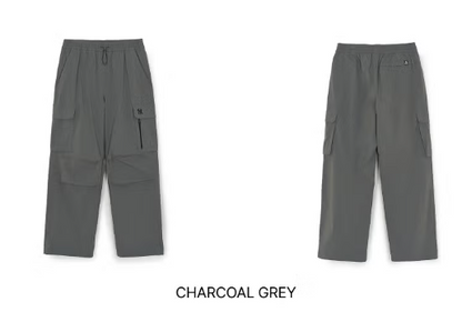 [Aespa Karina PICK] MLB Gorpcore Cotton Touch Parachute Cargo Wide Pants