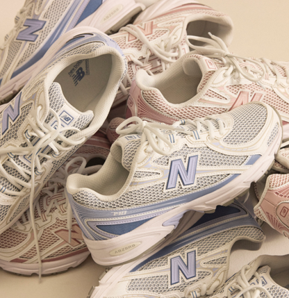 NEW BALANCE 740 ( Rosewood / White & Fairweather Blue / White)
