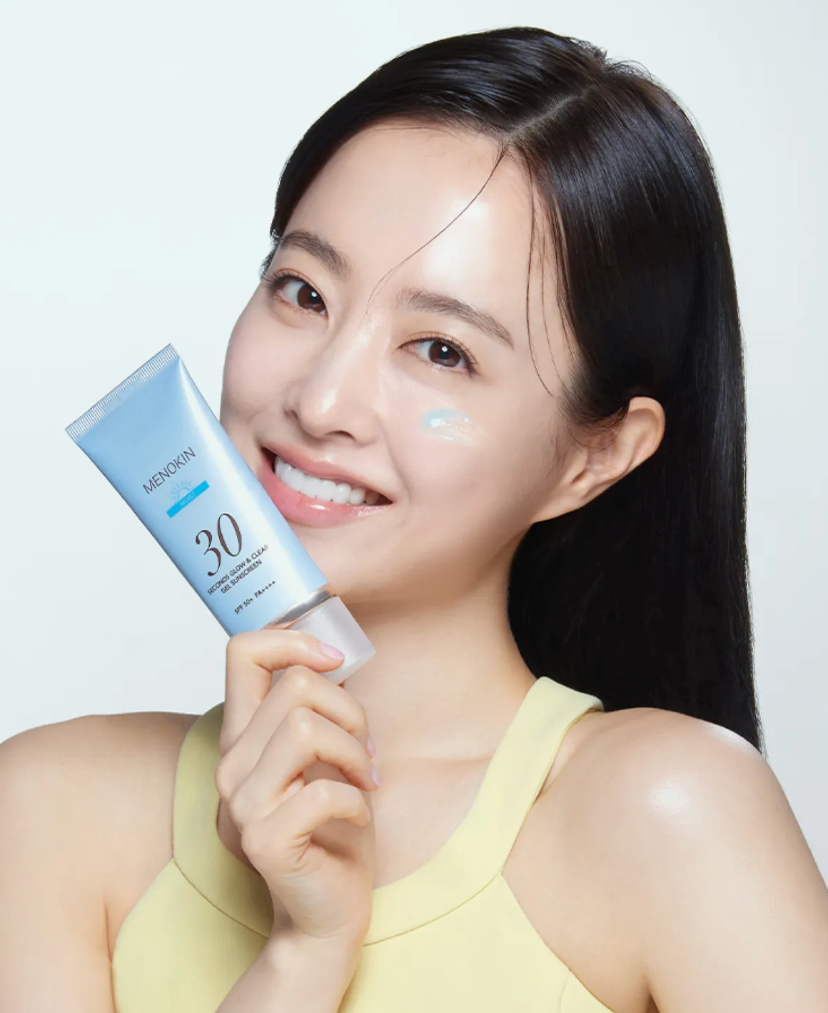 MENOKIN - 30 SecondS Glow & Clear Gel Sunscreen (Park Bo-young's Pick)